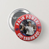 Palin Power-Knopf Button (Vorne & Hinten)