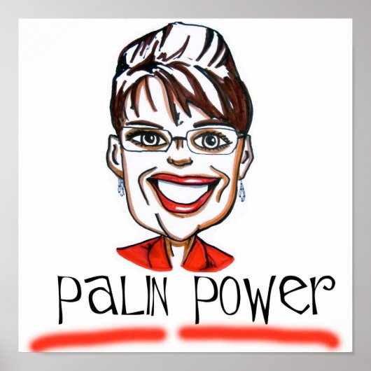 Palin Power Poster (Vorne)