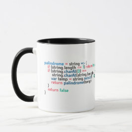Palindrome Programmcode Snippet Tasse