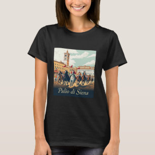 Palio di Siena Pferderennen T-Shirt