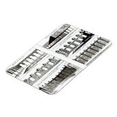 Palisade Designs, aus "Theorie und Praxis von Gar Magnet (Linke Seite)