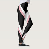Palisade entwirft rosa Fließband Leggings (Rechts)