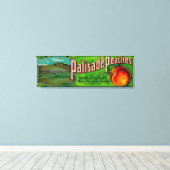 Palisade Peach Leinwanddruck (Insitu (Holzboden))