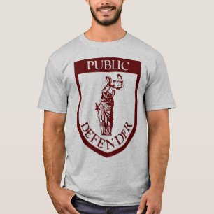 Palladium-T - Shirt - dunkelrot auf Grau