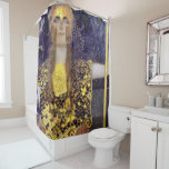 Pallas Athena, Gustav Klimt Duschvorhang<br><div class="desc">Gustav Klimt (14. Juli 1862 - 6. Februar 1918) war ein österreichischer symbolischer Maler und einer der prominentesten Mitglieder der Wiener Sezessionsbewegung. Klimt ist bekannt für seine Gemälde, Wandgemälde, Skizzen und andere Kunstobjekte. Neben seinen figurativen Werken, die Allegorien und Portraits enthalten, malte er Landschaften. Unter den Künstlern der Wiener Sezession...</div>