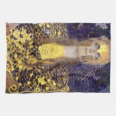Pallas Athena, Gustav Klimt Geschirrtuch (Horizontal)