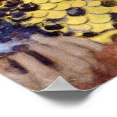 Pallas Athena, Gustav Klimt Poster (Ecke)