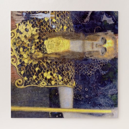 Pallas Athena, Gustav Klimt Puzzle (Horizontal)