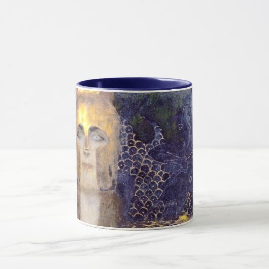 Pallas Athena, Gustav Klimt Tasse (Zentrum)