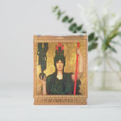 Pallas Athena Postkarte (Stehend Vorderseite)