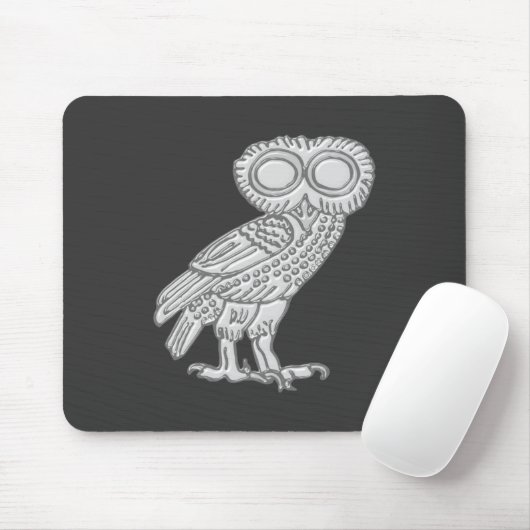 Pallas Athene Athena Eule owl Mousepad (Mit Mouse)