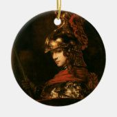 Pallas Athene oder, gepanzerte Zahl, 1664-65 Keramikornament (Vorne)