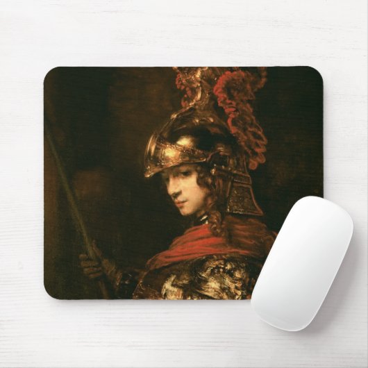 Pallas Athene oder, gepanzerte Zahl, 1664-65 Mousepad (Mit Mouse)