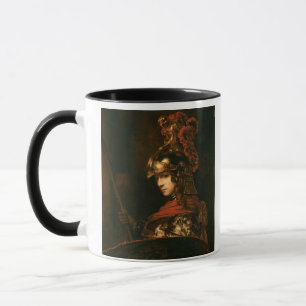 Pallas Athene oder, gepanzerte Zahl, 1664-65 Tasse