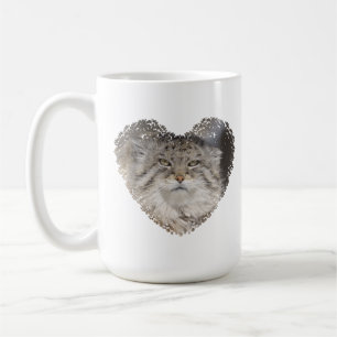 Pallas' Cat Heart Kaffeetasse