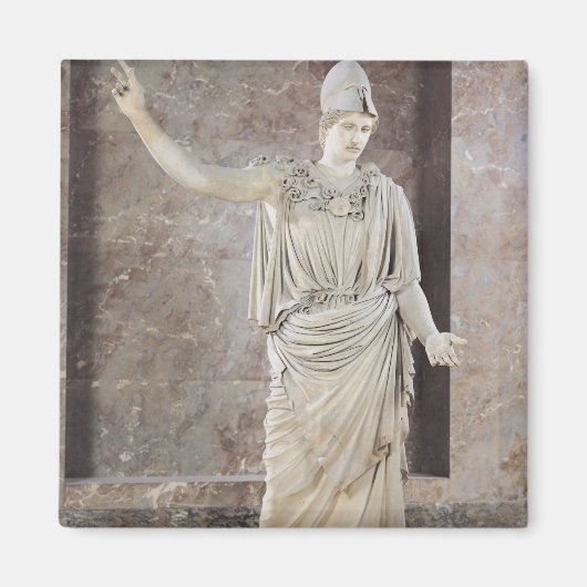 Pallas de Velletri, Statue der helmeted Athena Magnet (Vorne)