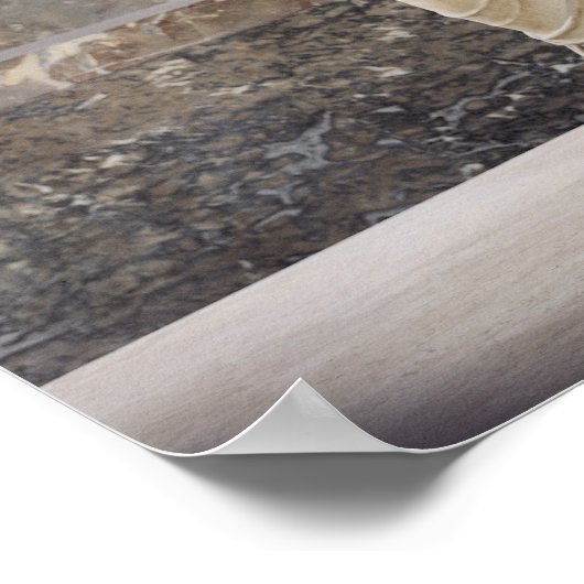 Pallas de Velletri, Statue der helmeted Athena Poster (Ecke)