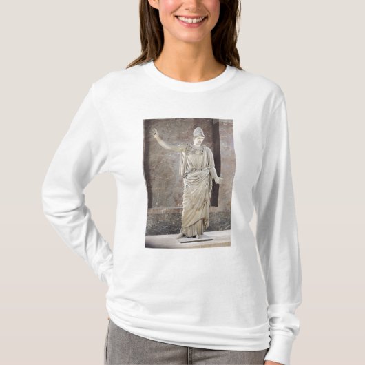 Pallas de Velletri, Statue von behelmter Athene T-Shirt (Vorderseite)