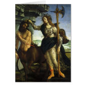 Pallas (Minerva) und Centaur von Sandro Botticelli (Vorne)
