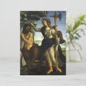 Pallas (Minerva) und Centaur von Sandro Botticelli (Stehend Vorderseite)