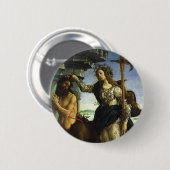 Pallas (Minerva) und Centaur von Sandro Botticelli Button (Vorne & Hinten)