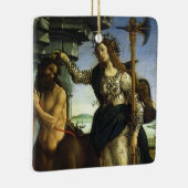 Pallas (Minerva) und Centaur von Sandro Botticelli Keramikornament (Rechts)