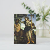 Pallas (Minerva) und Centaur von Sandro Botticelli Postkarte (Stehend Vorderseite)