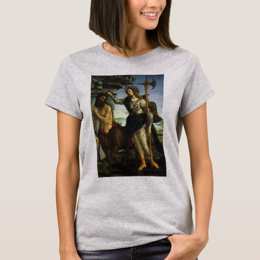 Pallas (Minerva) und Centaur von Sandro Botticelli T-Shirt (Vorderseite)