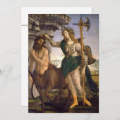 Pallas und Centaur | Botticelli (Vorne/Hinten)