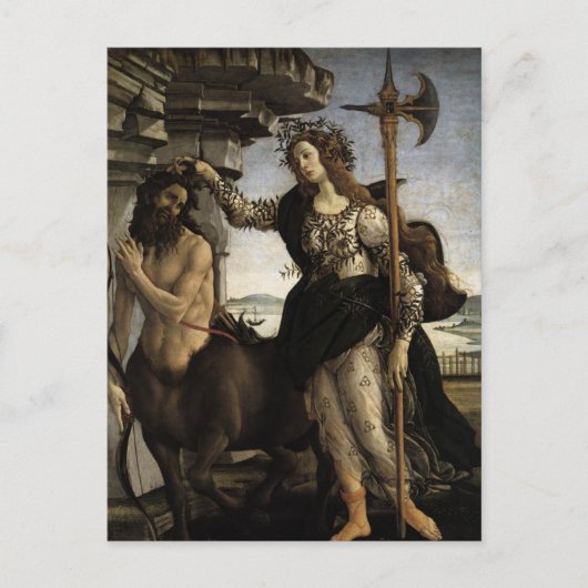 Pallas und Centaur Postkarte (Vorderseite)