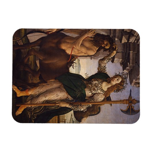 Pallas und Centaur von Botticelli Magnet (Horizontal)