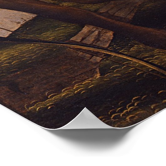 Pallas und Centaur von Botticelli Poster (Ecke)