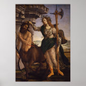 Pallas und Centaur von Botticelli Poster (Vorne)