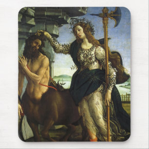 Pallas und Centaur von Sandro Botticelli Mousepad