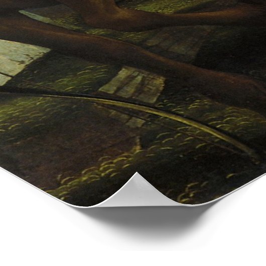 Pallas und Centaur von Sandro Botticelli Poster (Ecke)