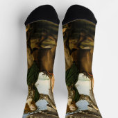 Pallas und Centaur von Sandro Botticelli Socken (Oben)