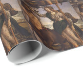 Pallas und der Zentaur durch Botticelli Geschenkpapier (Rolleneckpunkt)