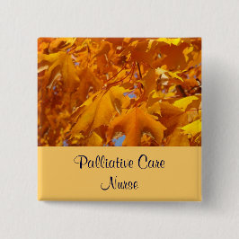 Palliative Sorgfalt-Krankenschwesterknöpfe goldene Button