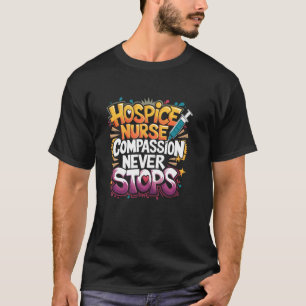 Palliativkrankenschwester Hospiz-Pflege-Design für T-Shirt