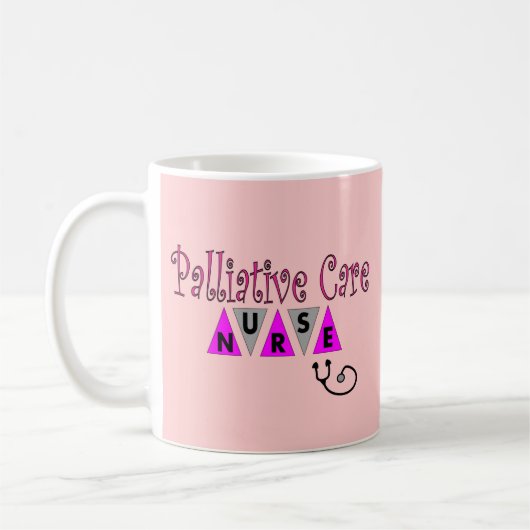 Palliativmedizin-Krankenschwester-Geschenke Kaffeetasse (Links)