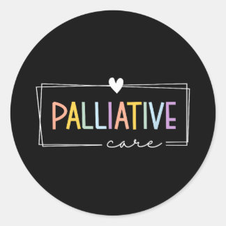 Palliativpfleger Palliativpfleger  Runder Aufkleber