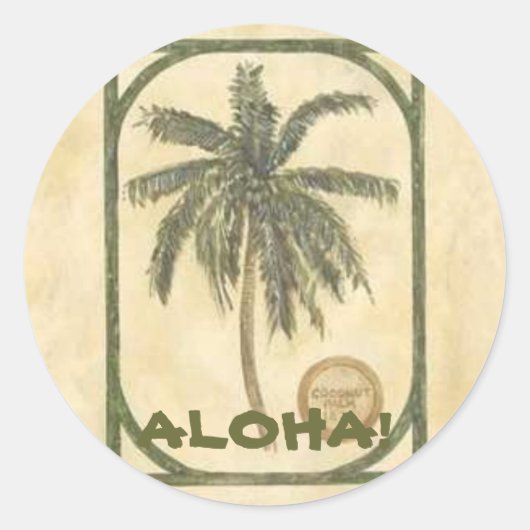 Palm22, ALOHA! Aufkleber (Vorderseite)