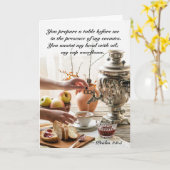 Palm 23 Der Herr ist mein Schäferbibel Verse Karte (Gelbe Blume)