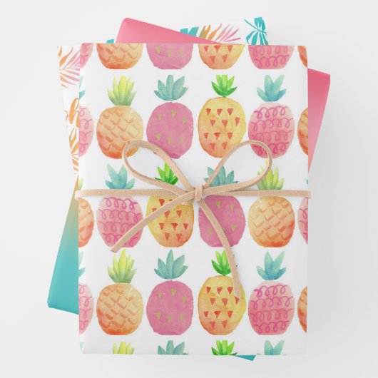 Palm Aloha Geschenkpapier Set (Beispiel)