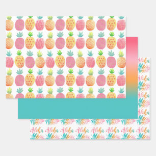 Palm Aloha Geschenkpapier Set