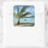 Palm-Baum und Aufkleber für das Überwasser (Tasche)