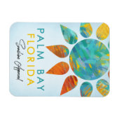 Palm Bay Florida Sunshine Magnet (Horizontal)