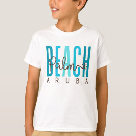 Palm Beach Aruba (Ozean) T-Shirt