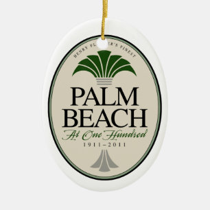 Palm Beach bei Verzierung 100 Keramikornament