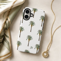 Palm Beach Chic Resort Stilvolles Monogramm